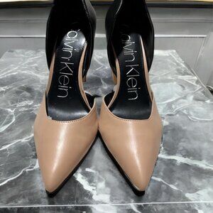 Calvin Klein Women's Tan Courts